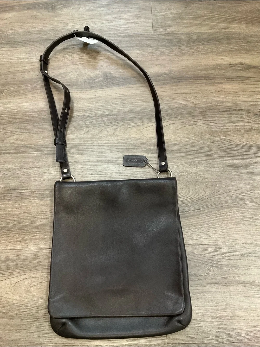 Coach Brown Leather Crossbody Bag